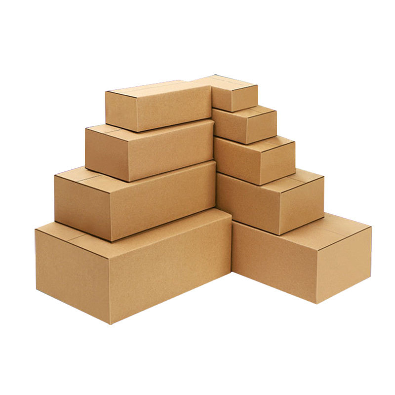 Source Factory No. 4-11 Half-Height Cardboard Boxes in Stock Wholesale, Extra Thick and Hard, Logistics Express Packaging Boxes, Corrugated Cardboard Boxes