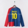 08-09 barcelona home number 10 (long sleeves)