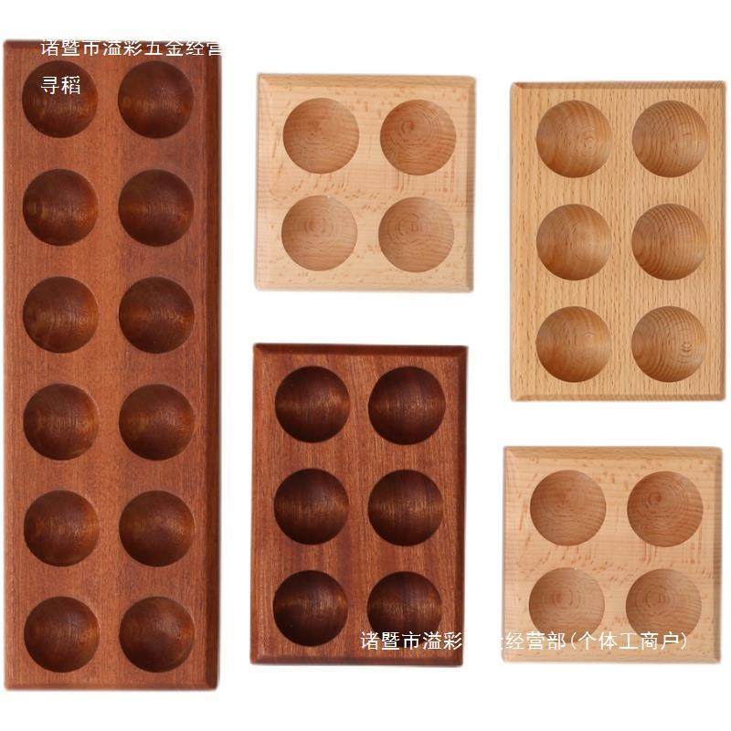 Solid Wood Egg Tray Egg Tray Home Kitchen Egg Storage Box Duck Egg Tray Egg Storage Rack Anti-Shattering Egg Tray