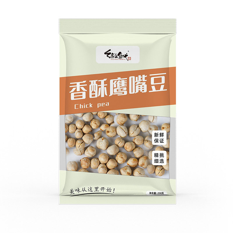 Yuanggu food generation Xinjiang specialty original flavor crispy chickpea cooked non-fried oil meal snacks 250g