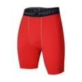 J01 red gray line [five-quarter pants]