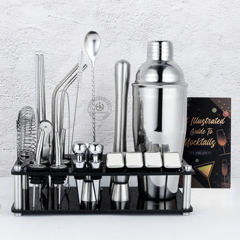 Bar Tools Cocktail Shaker Boston Shaker Shaker Full Set Stainless Steel Bartending Set