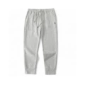 Gray sweatpants with red trim