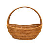 Plastic Rattan Basket, Portable Flower Basket, Handicraft Shopping Basket, Grocery Shopping Gift Storage, Woven Wedding New Style