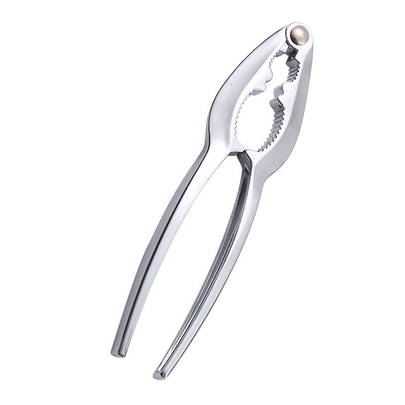 Multi-Purpose Zinc Alloy Nutcracker for Walnuts, Hazelnuts, Pine Nuts, Simple and Easy-To-Use Nut Opening Tool