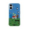 Blue Sky Bird House Cute Dachshund Suitable for Iphone17 Apple 16Promax/15/14 Mobile Phone Case for Women