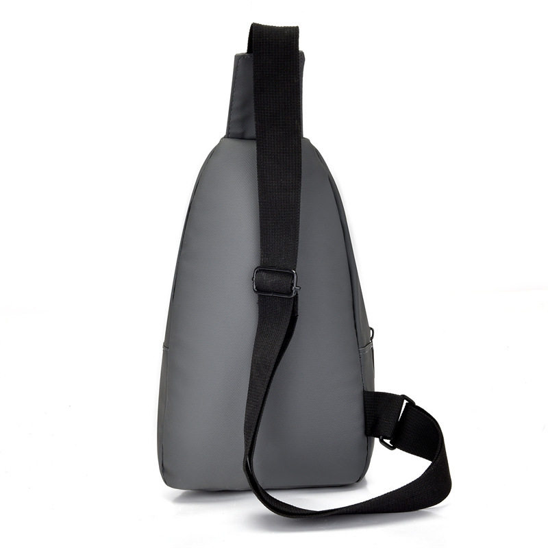 Men's Chest Bag Oxford Cloth Crossbody Bag Men's Shoulder Bag Backpack Sports Waist Bag Men's Patchwork Design Chest Bag