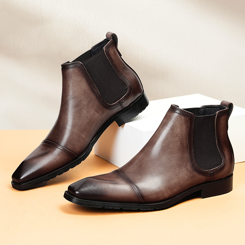 (Mới) Mã A0101 Giá 2730K: Giày Boot Cổ Thấp Nam Asenon Hàng Mùa Xuân Thu Đông Giày Dép Nam Chất Liệu Da Bò G06 Sản Phẩm Mới, (Miễn Phí Vận Chuyển Toàn Quốc).