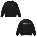 E557supreme nyc crewneck black