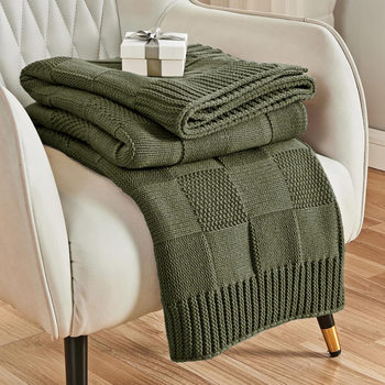 Bohemian New Knitted Blanket Air-conditioning Blanket Nap Sofa Cover Blanket Camping Blanket Washable Blanket Baby Blanket