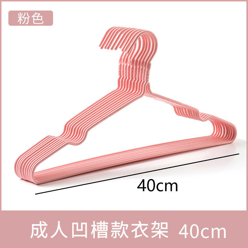 Clothes Hanger for Home Use, Metal Clothes Rack, Short Neck Hanger, Non-Marking, Prevents Shoulder Marks