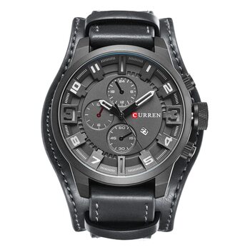 CURREN Karin 8225 Men's Watch Calendar Watch Waterproof Quartz Belt Watch Foreign Trade Watch