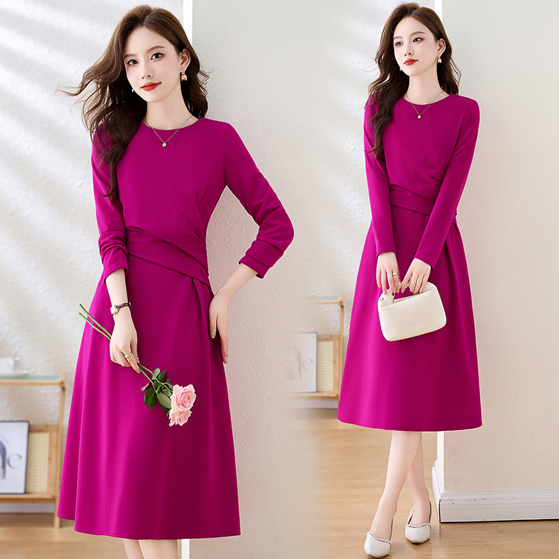 (Mới) Mã B4178 Giá 1360K: Váy Đầm Liền Thân Nữ Hatdng Dài Tay Hàng Mùa Xuân Thu Đông Thời Trang Nữ Chất Liệu G04 Sản Phẩm Mới, (Miễn Phí Vận Chuyển Toàn Quốc).