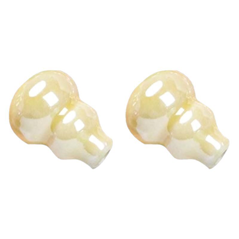 14*11mm colorful gourd vertical hole ceramic beaded diy handmade car hanging mobile phone chain bracelet accessories material loose beads