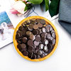 Thousands of Words Dark Chocolate Coin 1kg White Chocolate Bean Pure Cocoa Butter Cake Decoration Noodles Baking Ingredients