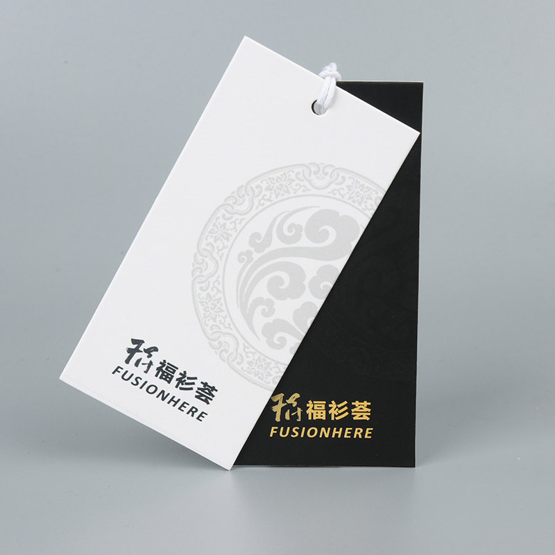 Customized Hangtags, High-end Women's Clothing Certificate, Trademark Cards, Custom Hanging Cards, After-sales Cards, Small Batch Nail Art Cards