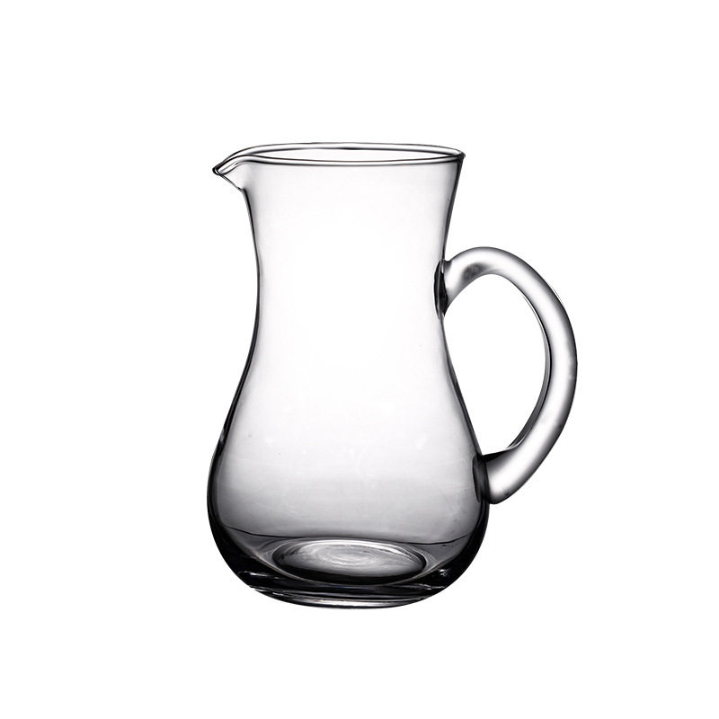 Glass white wine glass wine separator suit points wine pot household restaurant foreign wine small pot wine decanter