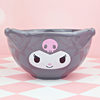 Gujiesz HelloKitty Ceramic Bowl Household Cute Cartoon Sanrio Shape Tableware Girl's Heart Rice Bowl