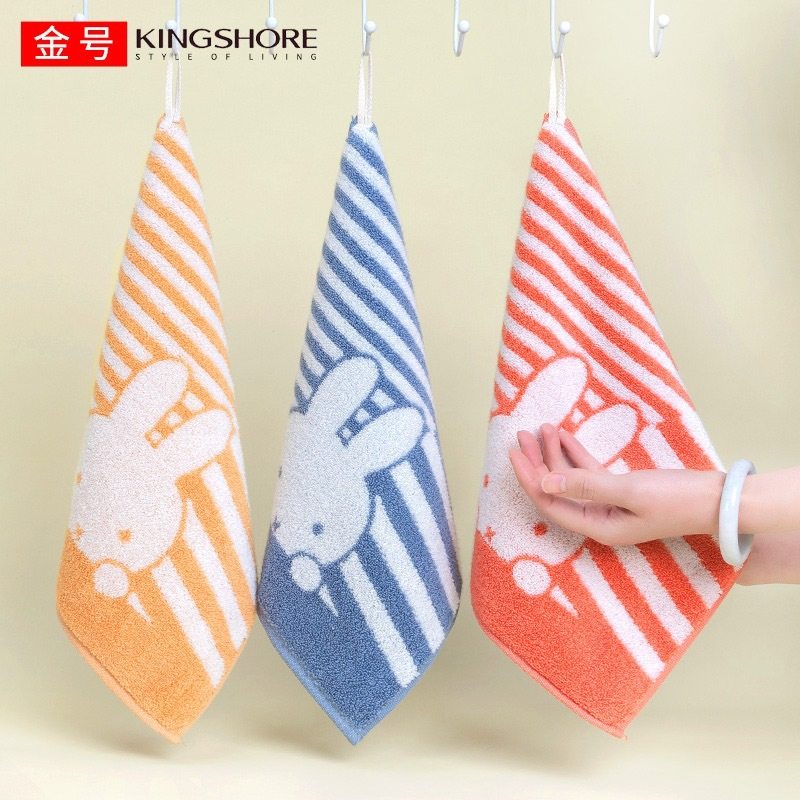 Gold Square Cotton genuine goods Adult Children's Household Hand Wash Face Cartoon Soft Absorbent MF6112 Towel