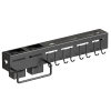 Stainless Steel Knife Holder Wall-mounted Chopsticks Holder Knife Multi-functional Storage Rack Kitchen Hanging Rack Cross-border Direct Supply