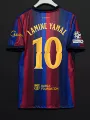 2627 barcelona home champions league jersey #10