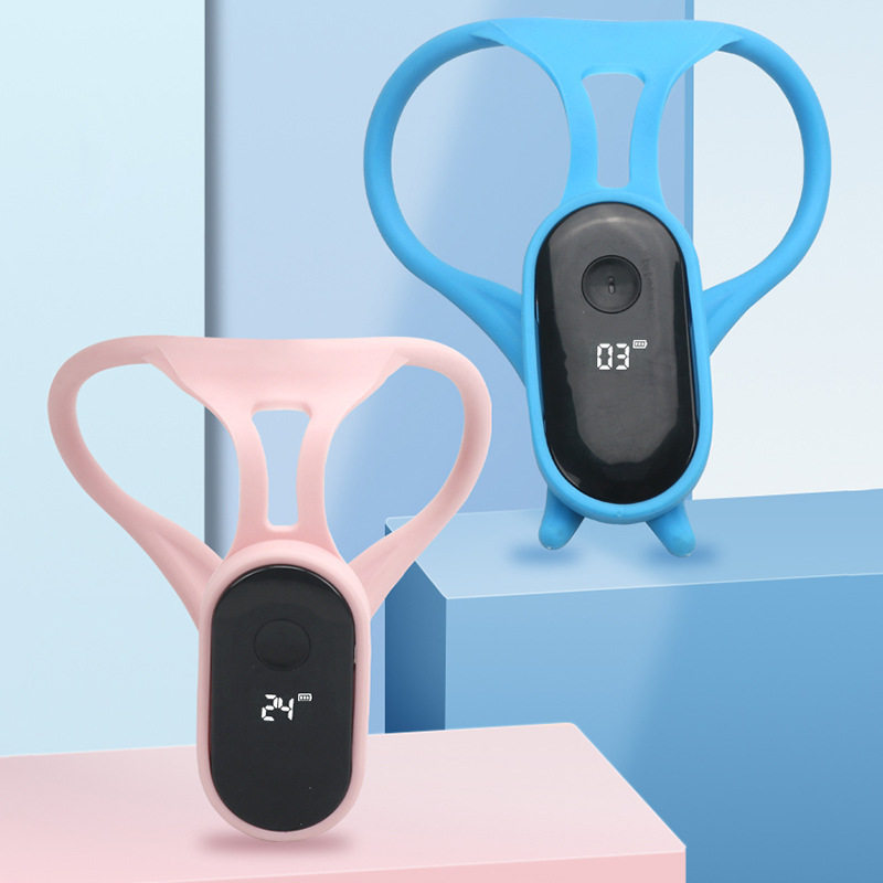 Student's Intelligent Posture Corrector Children's Camelback Corrector with Hanging Neck Vibration Reminder Corrector Straight Back Open Shoulder Sitting Posture