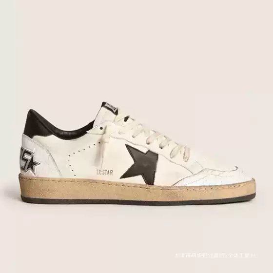 2025 Foreign Trade Genuine Leather Distressed Sneakers for Men and Women, Star Shoes, Casual Versatile Fashion Sneakers, White Shoes