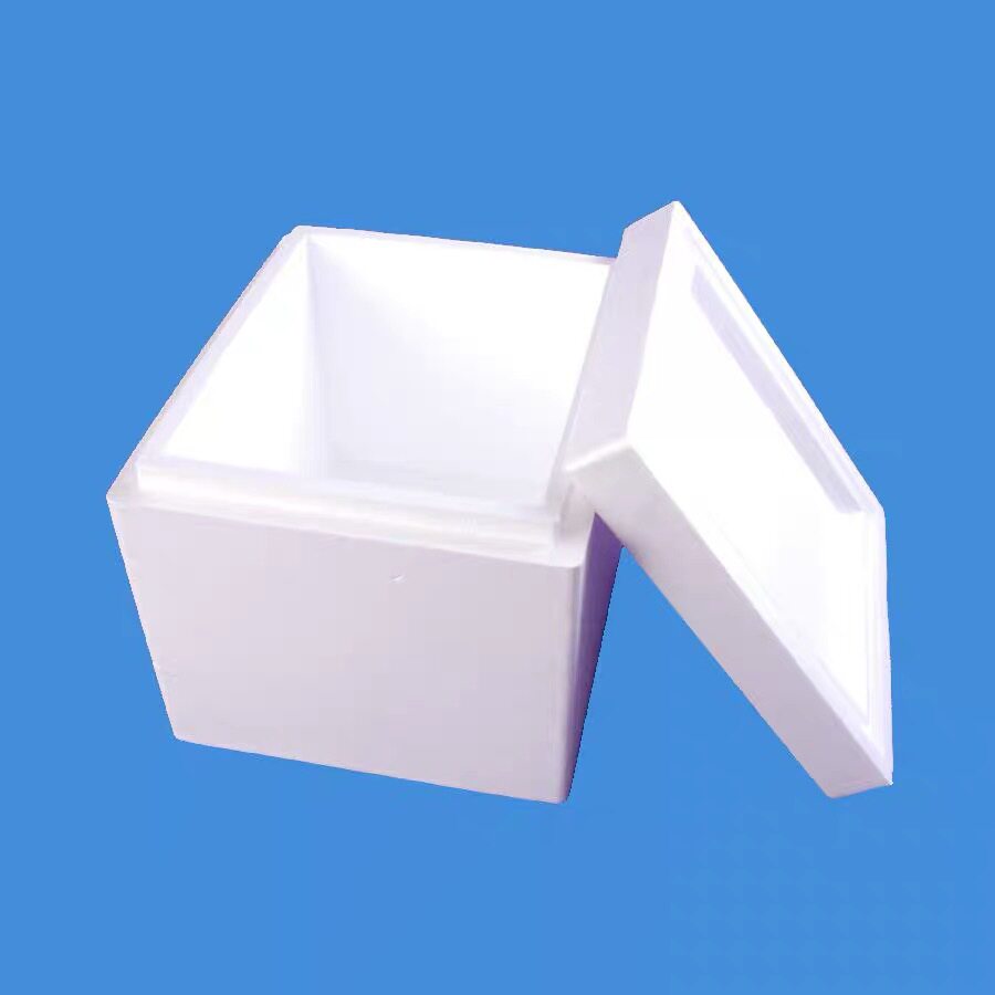 Thickened High-Density Foam Box Plus Carton Set Refrigerated Fresh-Keeping Box Biological Reagent Vaccine Insulated Box Free Shipping