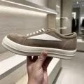 Brown suede
