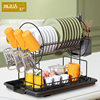Kitchen Large-Capacity Dish Rack Drain Rack Dish Drain Storage Rack Above the Sink