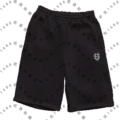 Big logo black shorts
