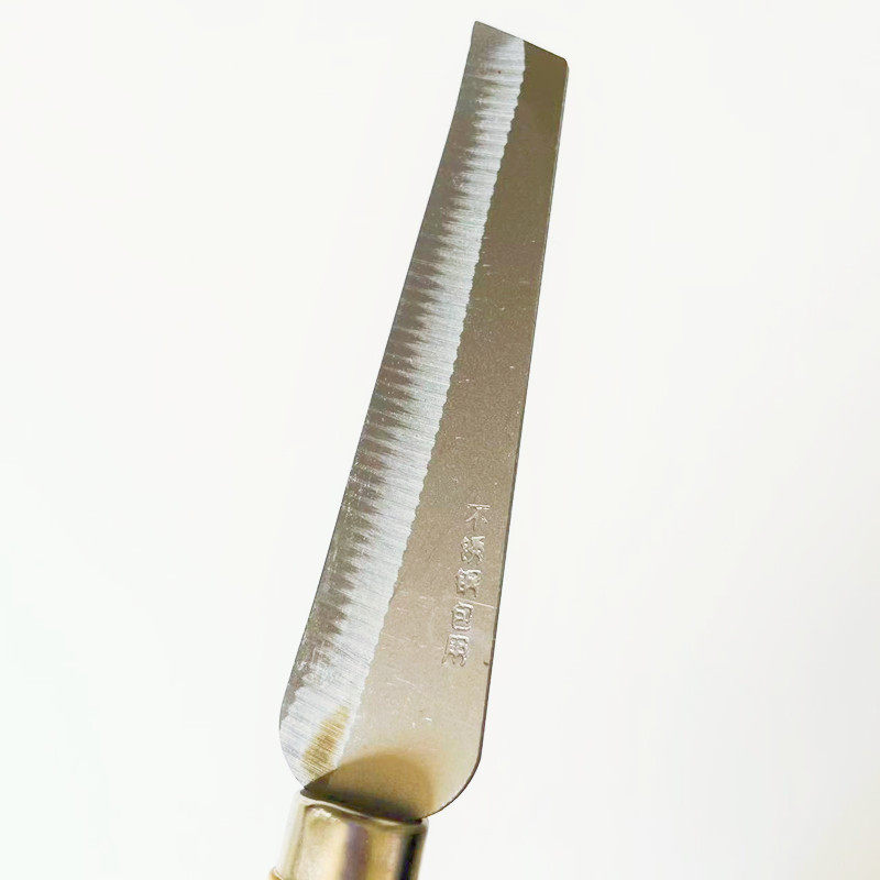 Manufacturer's Export Large Straight-Blade Pineapple Knife Stainless Steel Peeling Knife Banana Corer Fruit Knife Wholesale