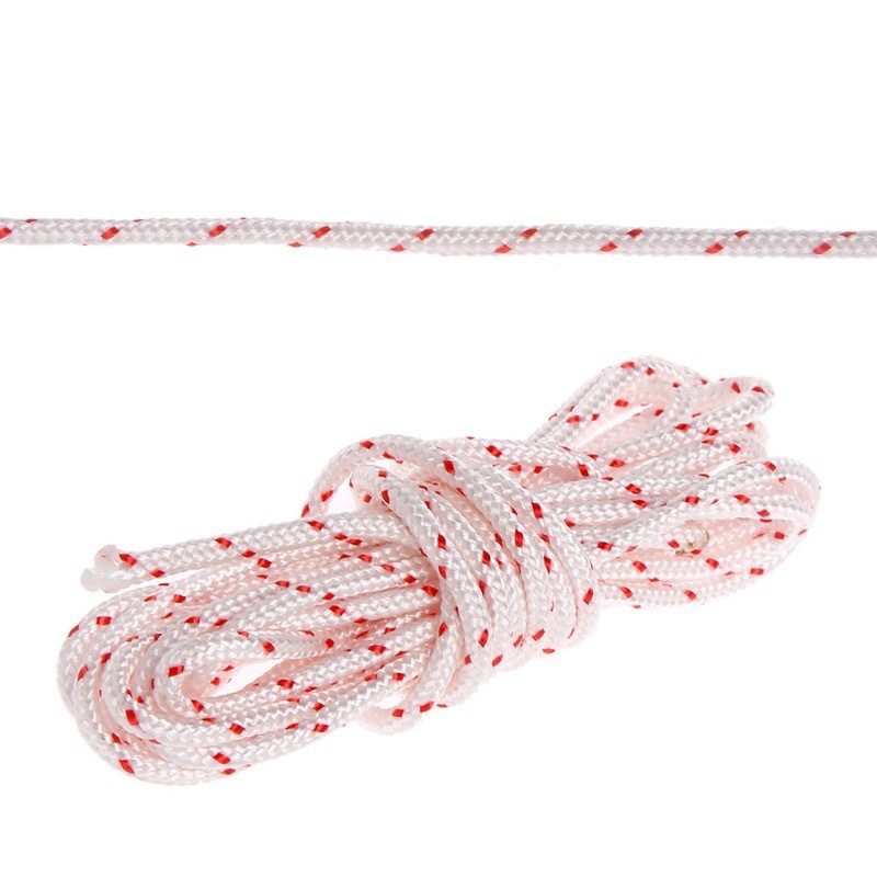 Cross-Border Manufacturer Supply 16-Strand Lawn Mower Pull Cord, Chainsaw Pull Cord, Gasoline Engine Pull Cord, Nylon Rope, Rope