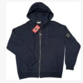 Navy blue black label