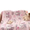 2025 New Sanrio Children's Blanket Milk Velvet Coral Velvet Blanket but Double Blanket Office Lunch Break Blanket