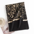 Fh23-5392-1 black leopard print (190*65cm)
