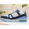 Donkey brand white and blue