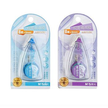 Morning Light Dot Glue Dot-shaped Double-sided Tape Office Student Art Sticker Transparent Tape AJD73201