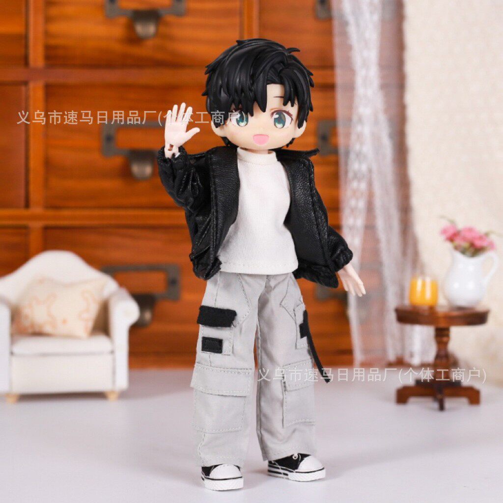 แจ็กเก็ตตุ๊กตา 12 จุด Asui 3.0 แจ็กเก็ตหนัง สำหรับตุ๊กตาร่างกาย Beiming ร่างกายหลบหนี 12 จุด ร่างกายนางฟ้า ใช้กับตุ๊กตาชาย Shura Maru