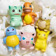Authentic Pokemon Slow Rebound Pinch Decompression Kidsren's Toys Wholesale Ornaments Stall Hand-Made Trendy Toy Dolls