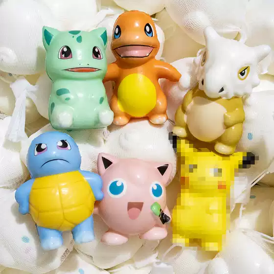 Authentic Pokemon Slow Rebound Pinch Decompression Kidsren's Toys Wholesale Ornaments Stall Hand-Made Trendy Toy Dolls