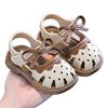 Girls' Sandals Summer Girls' Plastic Anti-urine Soft Sole Non-slip Small and Medium-sized Children's Baby Sandals 01-2-3 Years Old