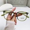 New Square Frame Tr Retro Glasses Frame Xiaohongshu Ins Anti-Blue Light Frame Flat Myopia Glasses for Men and Women 7165