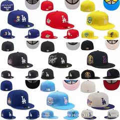 La Baseball Cap, Stylish Full-Coverage Hip-Hop Cap for Street Dance, Ny Flat-Brimmed Cap, Team Cross-Border Wholesale
