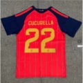 2026 spain home jersey - one star, number 22