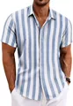 Blue and white stripes
