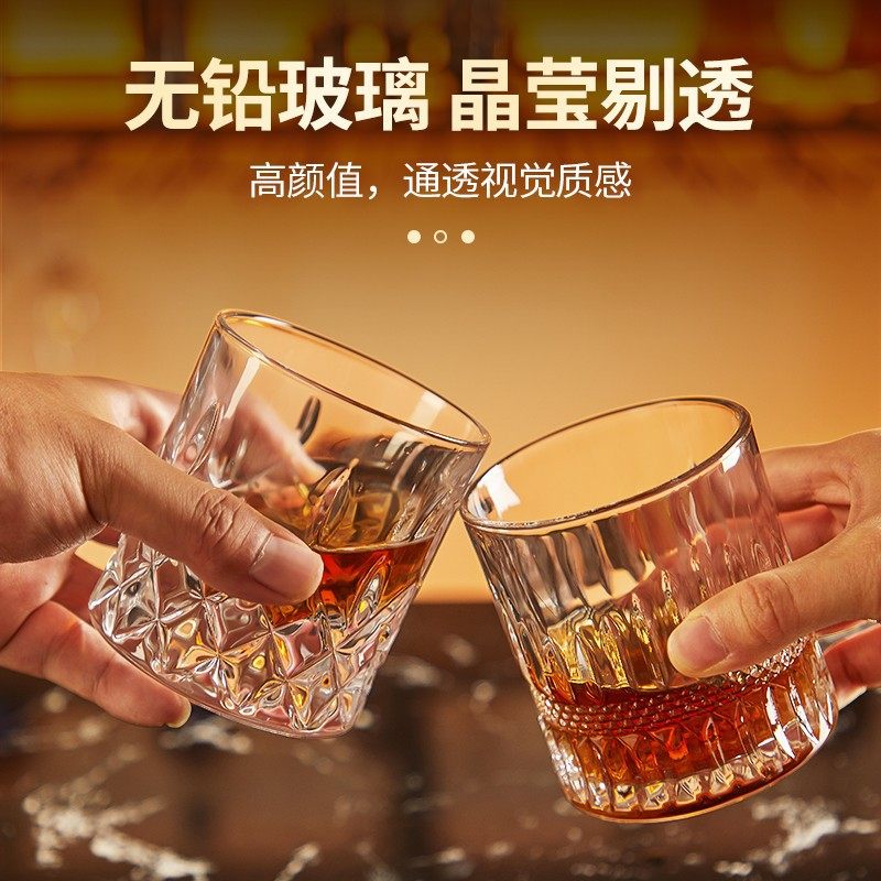Wholesale Whiskey Glasses, Glass Cups, Bar Liquor Glass Sets, Classical Wine Glasses, Ktv Beer Glasses for Commercial Use