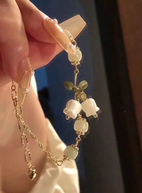 【六条装】小众手链女ins级百搭山茶花串珠拼接设计手链闺蜜