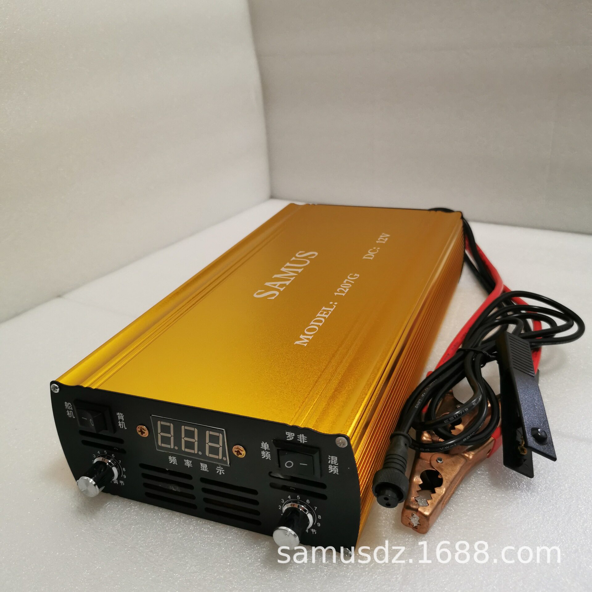 Новый продукт SAMUS1207G Samus new 12V с интеллектуальным ЧПУ двойного назначения, экспортируемый на рынок Вьетнама и Юго-Восточной Азии Изображение 1