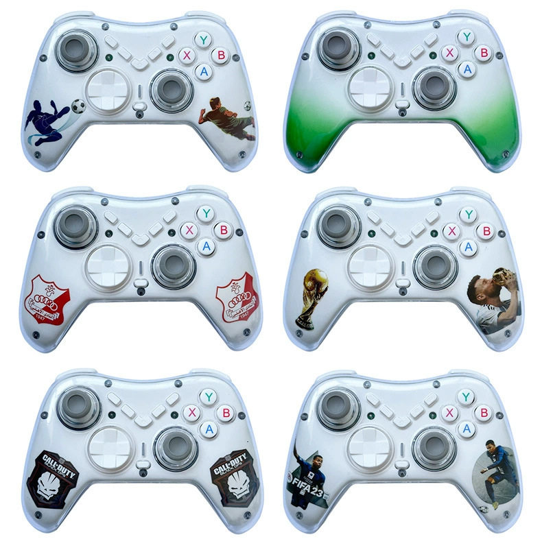 New Wireless Bluetooth Game Controller X6 for Pc, Android, Switch with Vibration and Macro Back Buttons